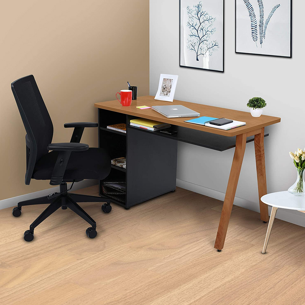 wipro furniture arena natural wood office desk